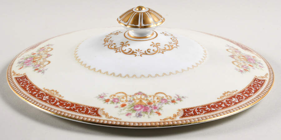 Mystery #36 Lid for Round Vegetable by Noritake-1