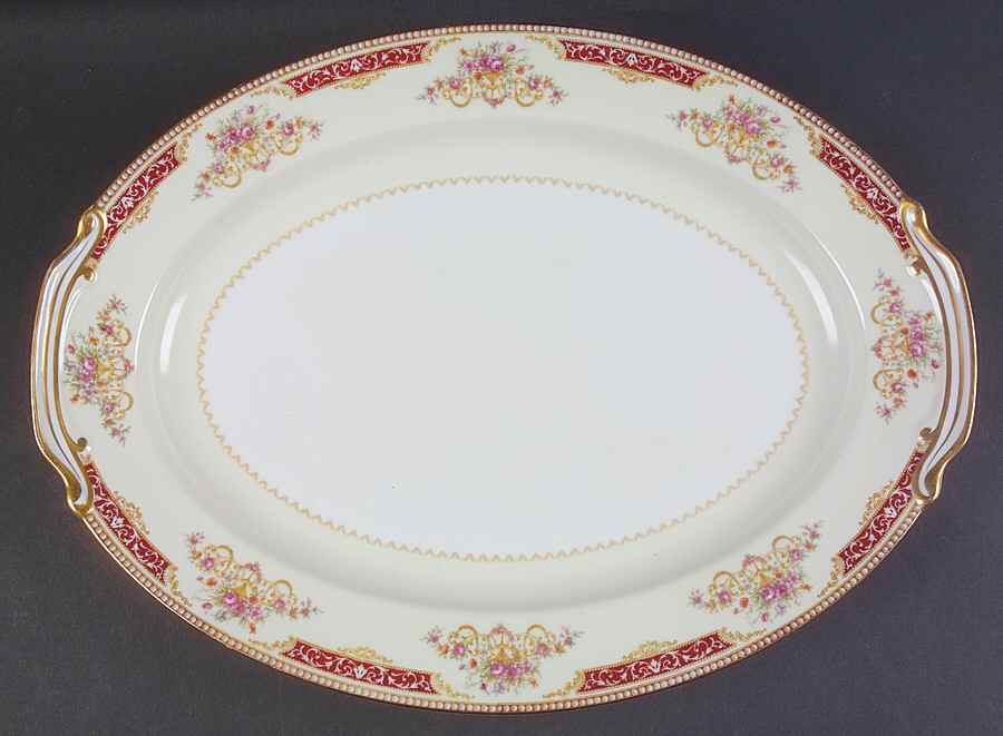 Mystery #36 16" Oval Serving Platter by Noritake-1