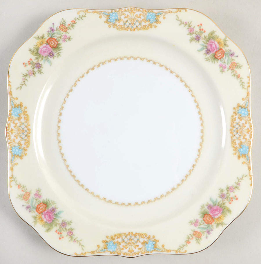 Mystery #37 Square Salad Plate by Noritake-1