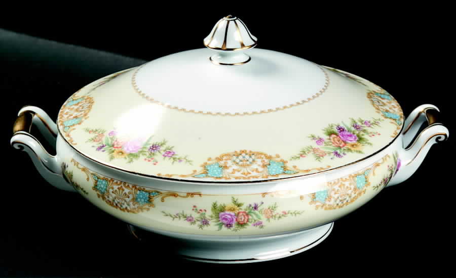 Mystery #37 Round Covered Vegetable by Noritake-1