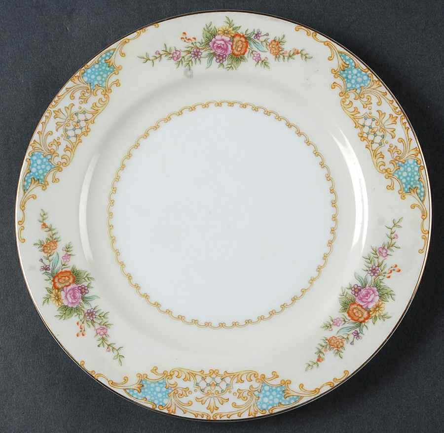 Mystery #37 Bread & Butter Plate by Noritake-1