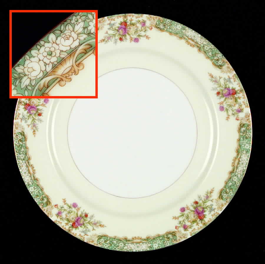 Mystery #39 Dinner Plate by Noritake-1