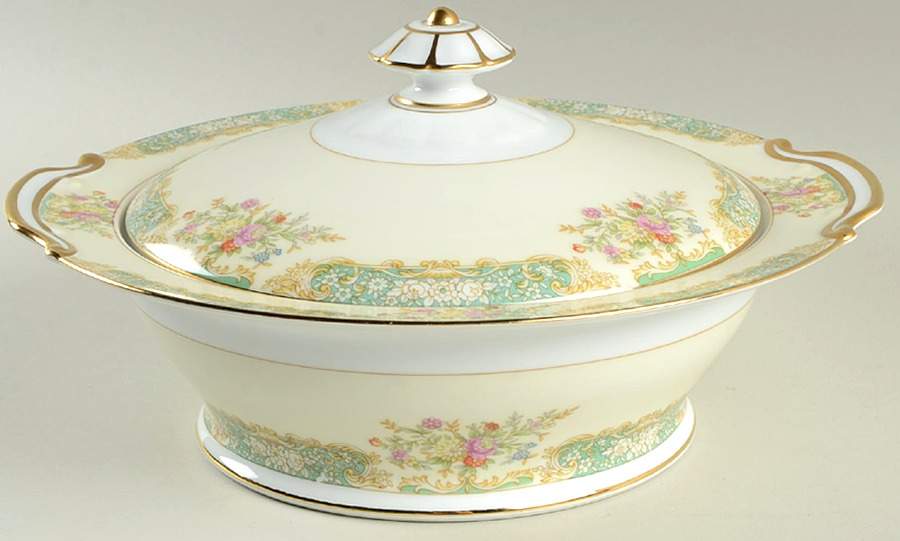 Mystery #39 Round Covered Vegetable by Noritake-1