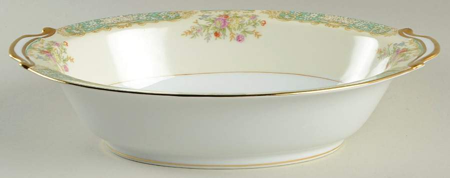Mystery #39 10" Oval Vegetable Bowl by Noritake-1