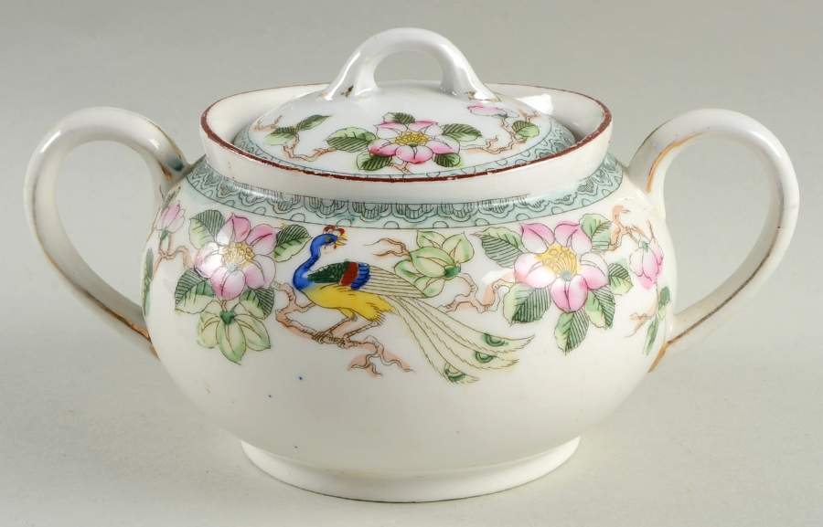 Mystery #40 Sugar Bowl & Lid by Noritake-1