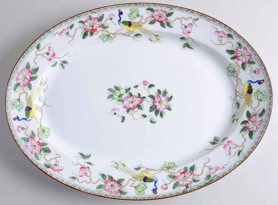 Mystery #40 16" Oval Serving Platter by Noritake-1