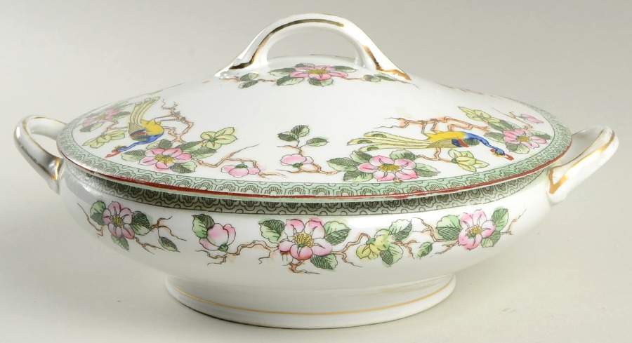 Mystery #40 Round Covered Vegetable by Noritake-1