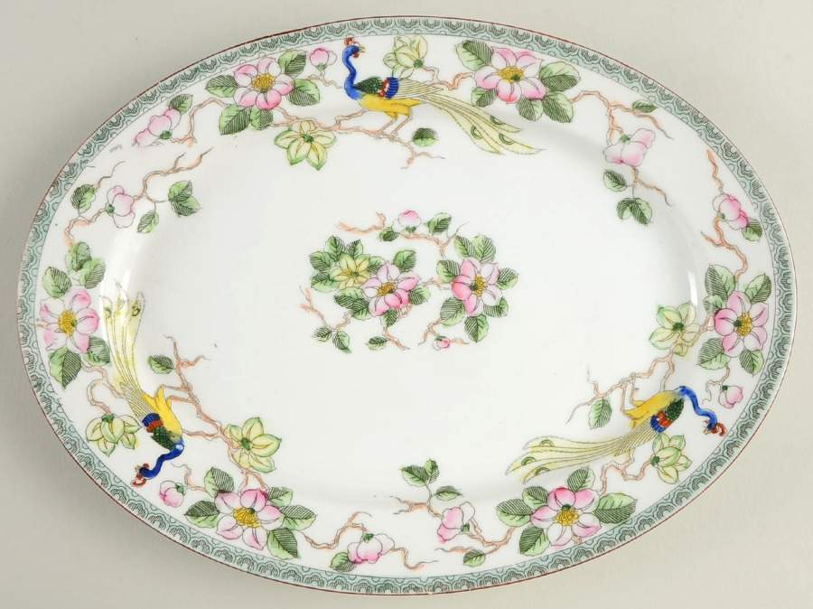 Mystery #40 12" Oval Serving Platter by Noritake-1