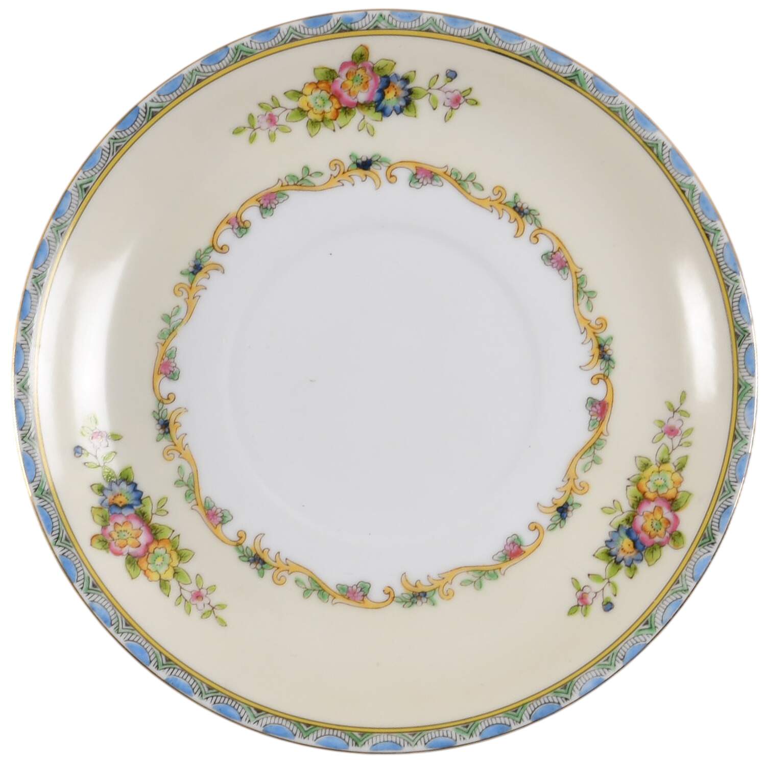 Mystery #42 Saucer for Cream Soup Bowl by Noritake-1