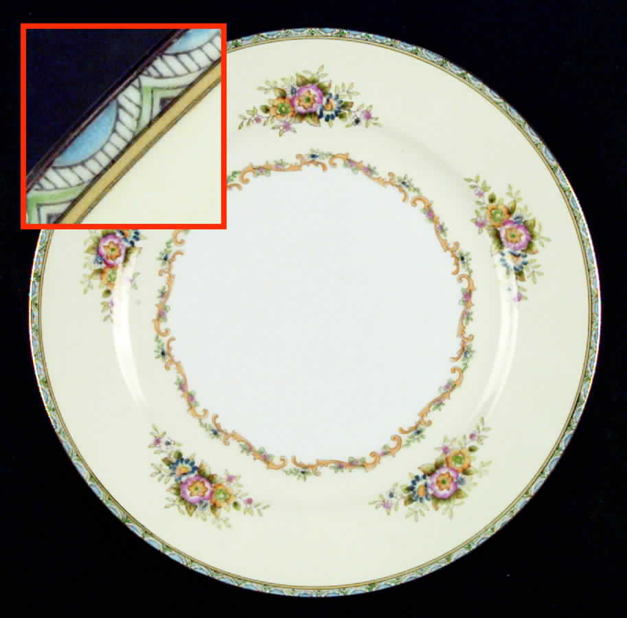 Mystery #42 Dinner Plate by Noritake-1