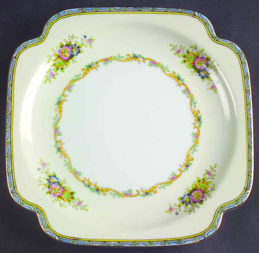 Mystery #42 Square Salad Plate by Noritake-1