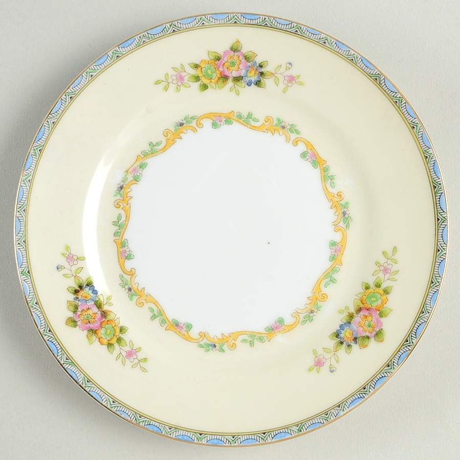 Mystery #42 Bread & Butter Plate by Noritake-1