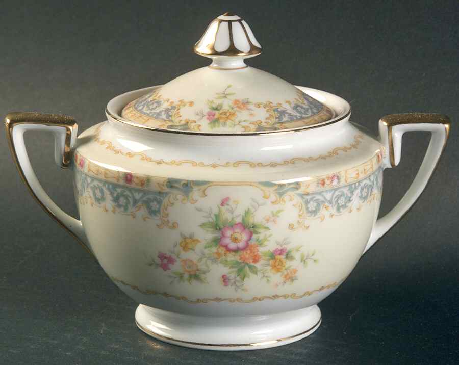 Mystery #46 Sugar Bowl & Lid by Noritake-1