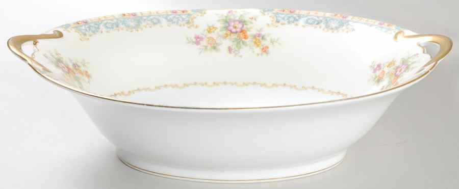 Mystery #46 9" Oval Vegetable Bowl by Noritake-1