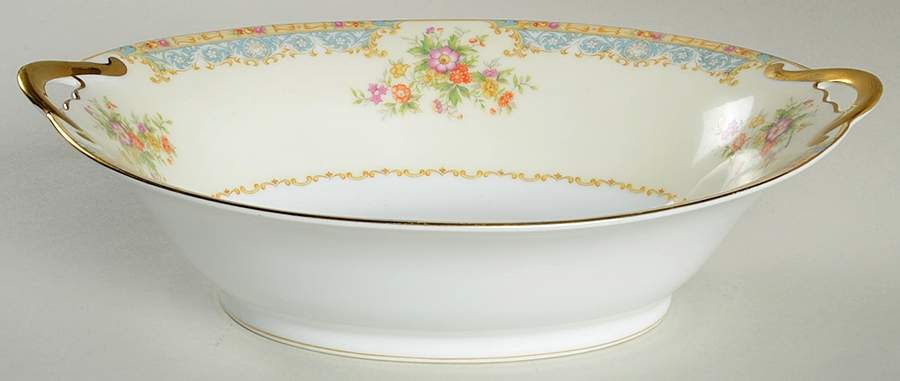 Mystery #46 10" Oval Vegetable Bowl by Noritake-1