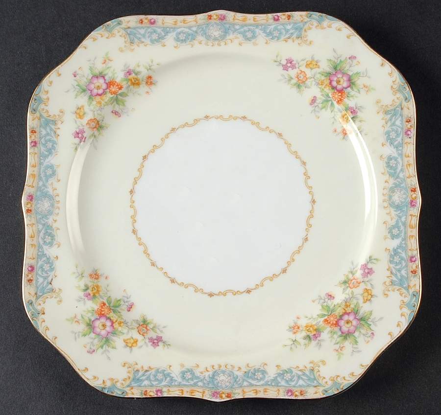 Mystery #46 Square Salad Plate by Noritake-1
