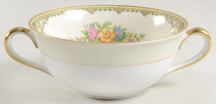 Mystery #50 Flat Cream Soup Bowl by Noritake-1