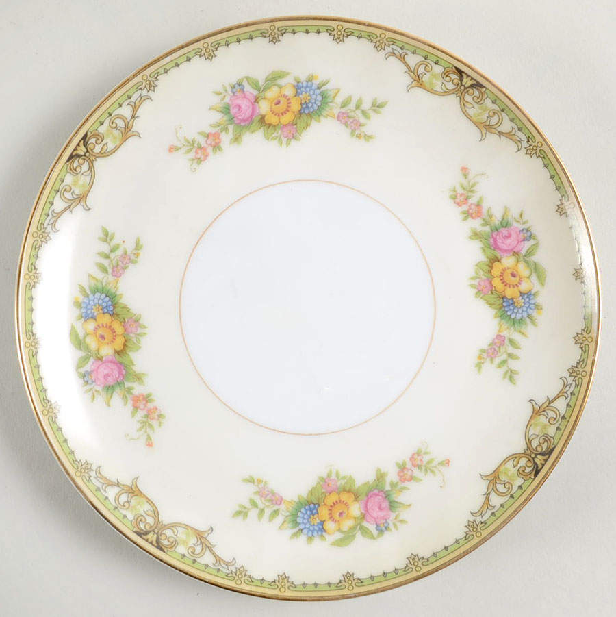 Mystery #50 Saucer for Cream Soup Bowl by Noritake-1