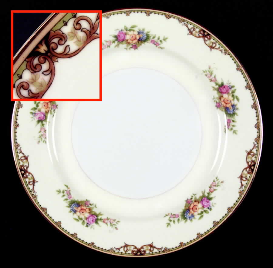 Mystery #50 Dinner Plate by Noritake-1