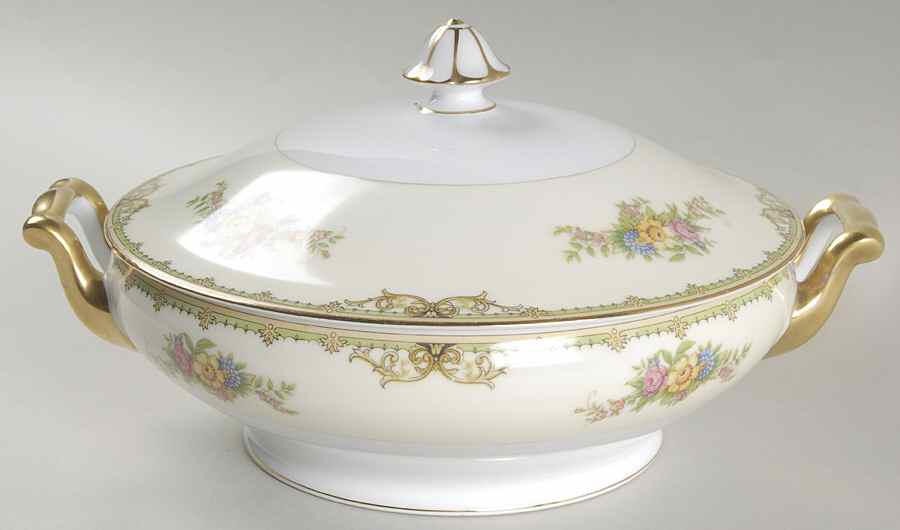 Mystery #50 Round Covered Vegetable by Noritake-1