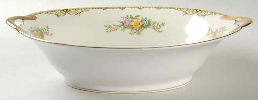 Mystery #50 10" Oval Vegetable Bowl by Noritake-1