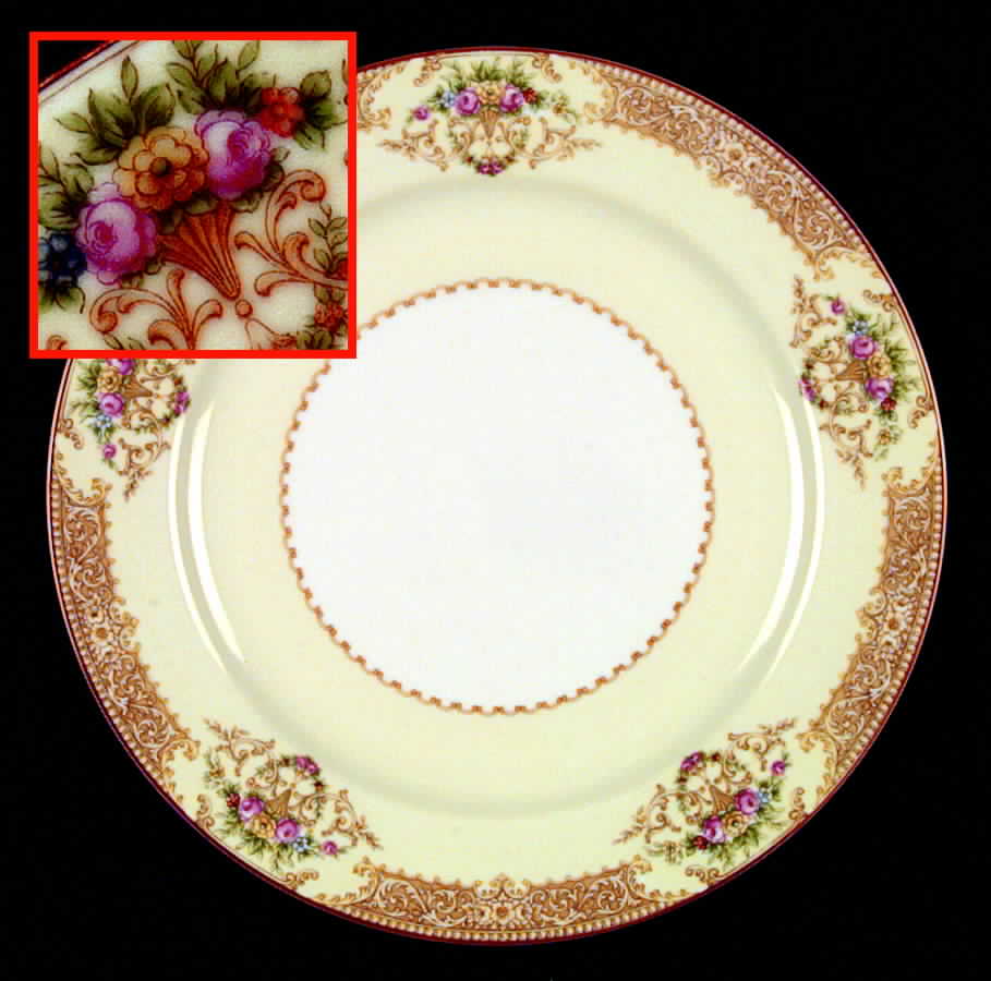 Mystery #55 Dinner Plate by Noritake-1