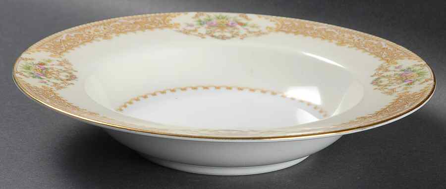 Mystery #55 Rim Soup Bowl by Noritake-1