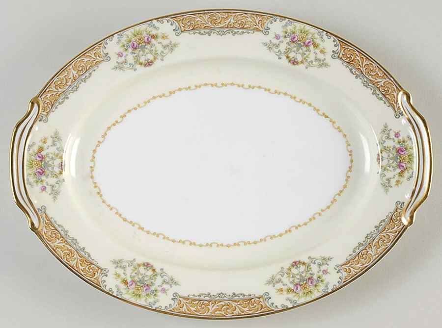 Mystery #56 11" Oval Serving Platter by Noritake-1