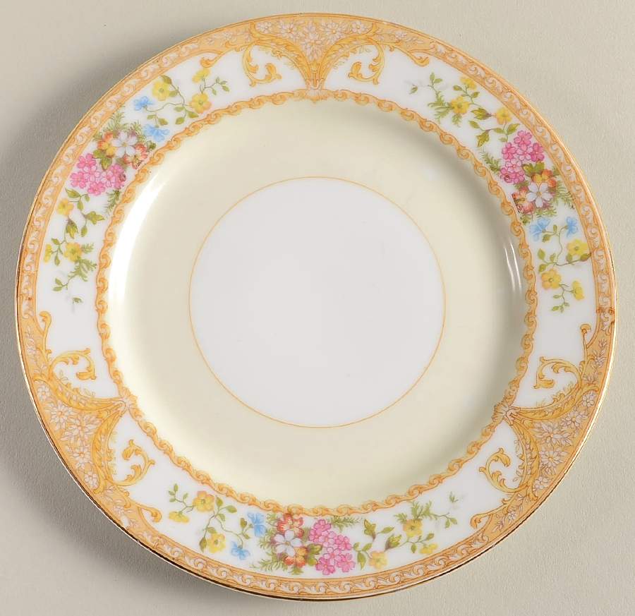 Mystery #57 Bread & Butter Plate by Noritake-1