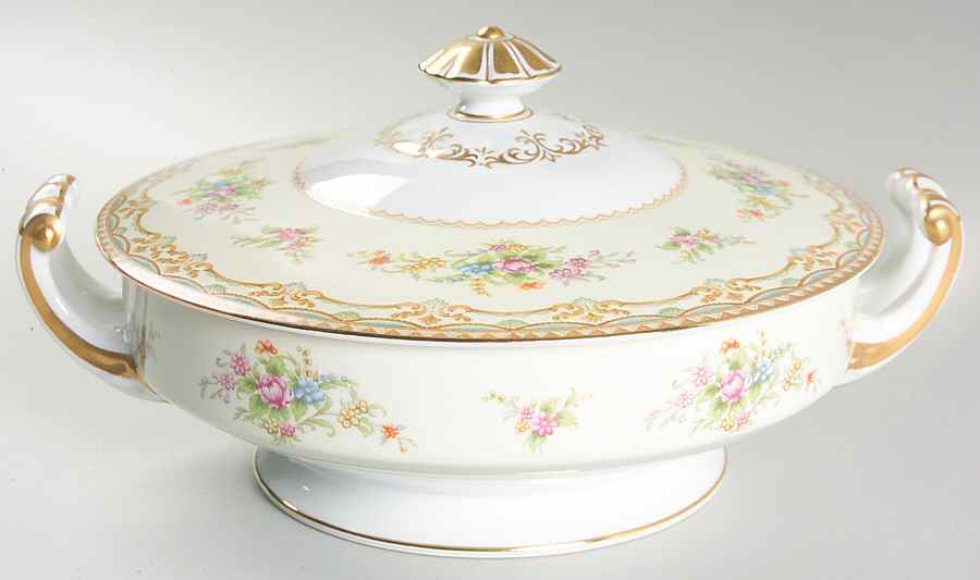 Mystery #58 Round Covered Vegetable by Noritake-1