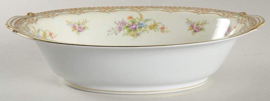 Mystery #58 10" Oval Vegetable Bowl by Noritake-1