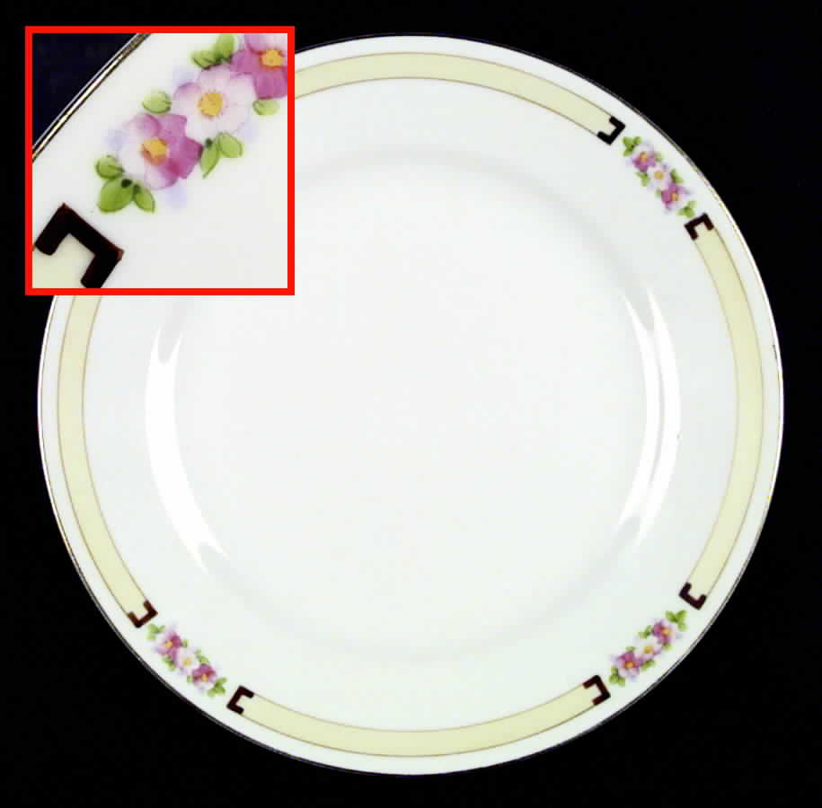 Mystery #63 Dinner Plate by Noritake-1