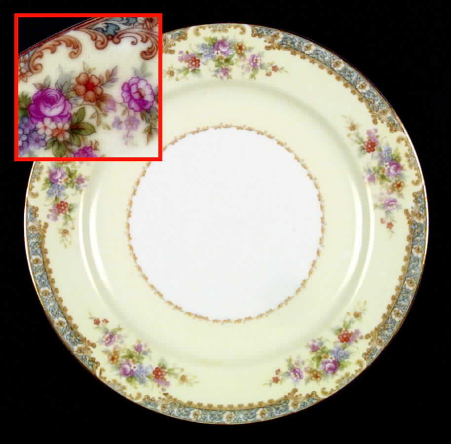 Mystery #7 Dinner Plate by Noritake-1
