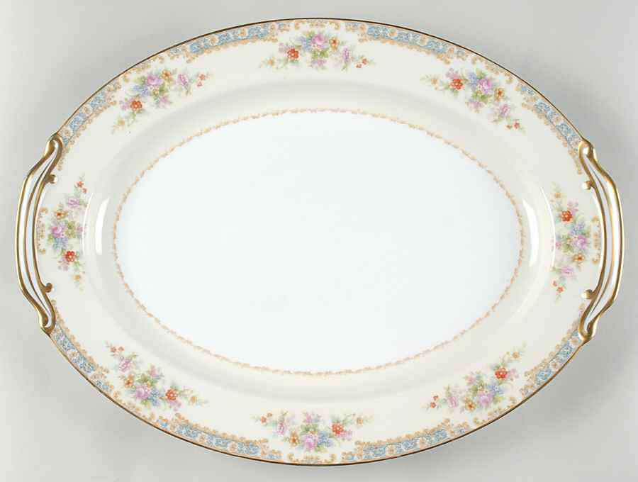 Mystery #7 16" Oval Serving Platter by Noritake-1