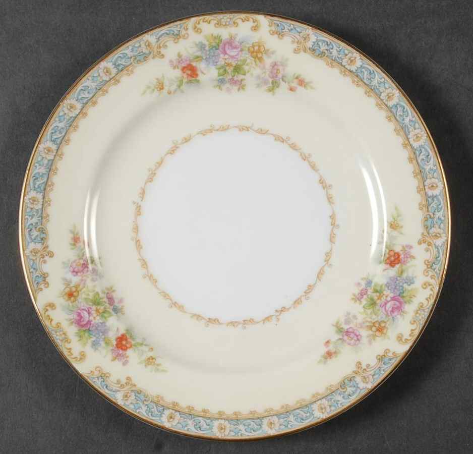 Mystery #7 Bread & Butter Plate by Noritake-1
