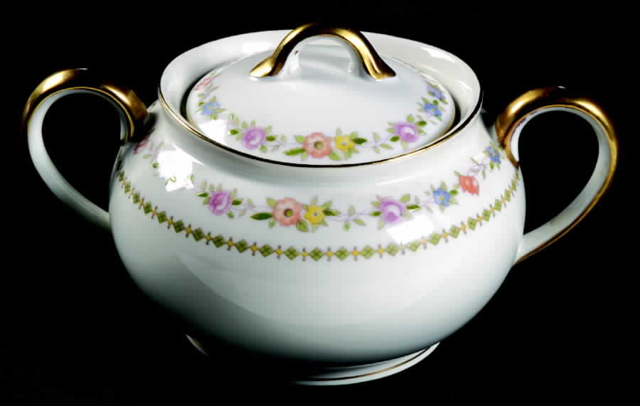 Mystery #70 Sugar Bowl & Lid by Noritake-1