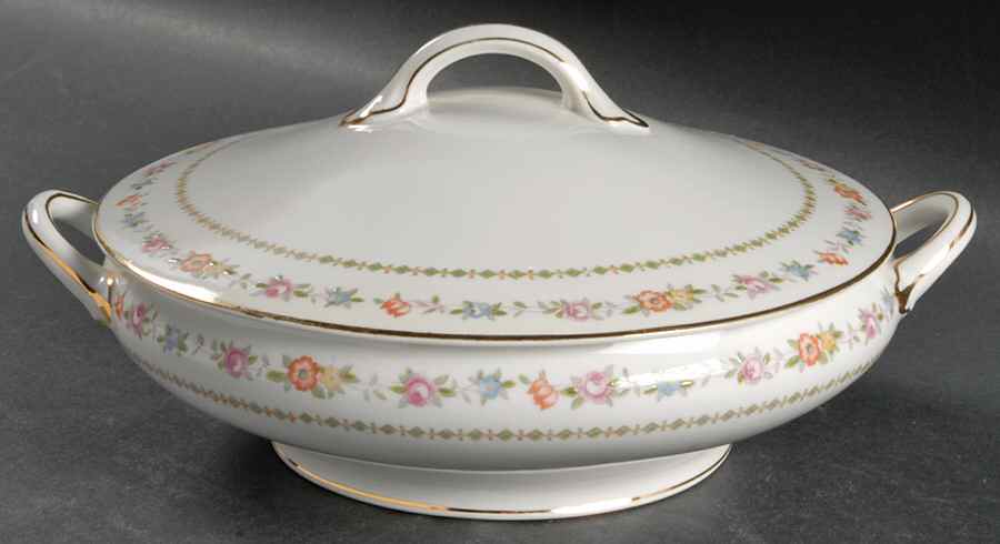 Mystery #70 Round Covered Vegetable by Noritake-1