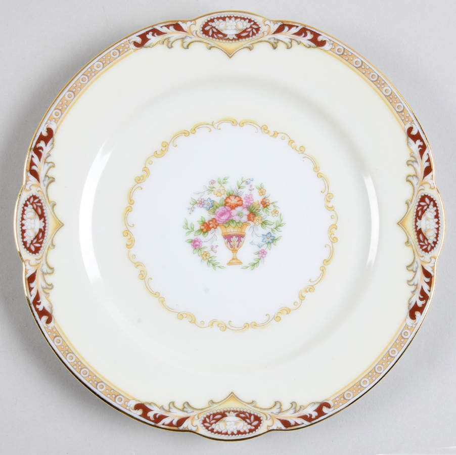 Mystery #71 Bread & Butter Plate by Noritake-1