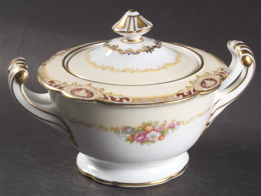Mystery #71 Sugar Bowl & Lid by Noritake-1