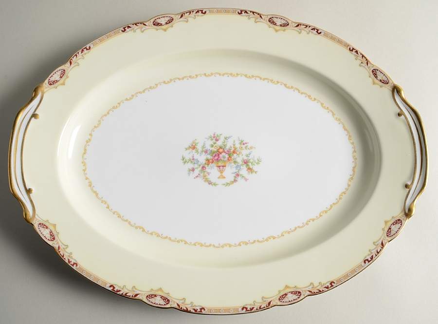 Mystery #71 16" Oval Serving Platter by Noritake-1