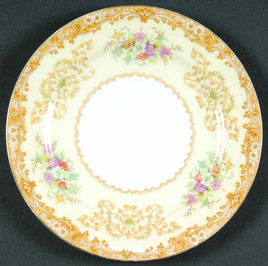 Mystery #72 Bread & Butter Plate by Noritake-1