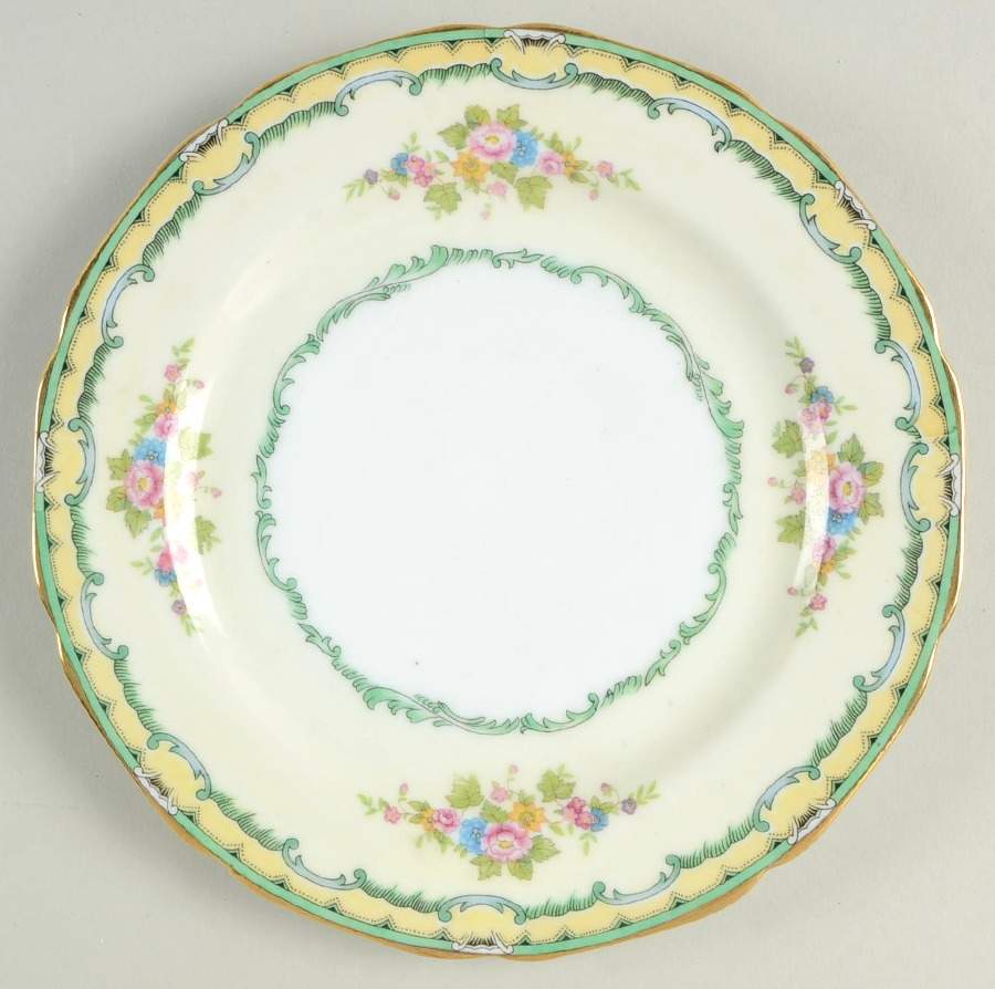 Mystery #8 Salad Plate by Noritake-1