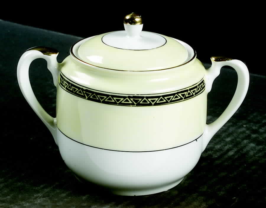 Mystery #80 Sugar Bowl & Lid by Noritake-1