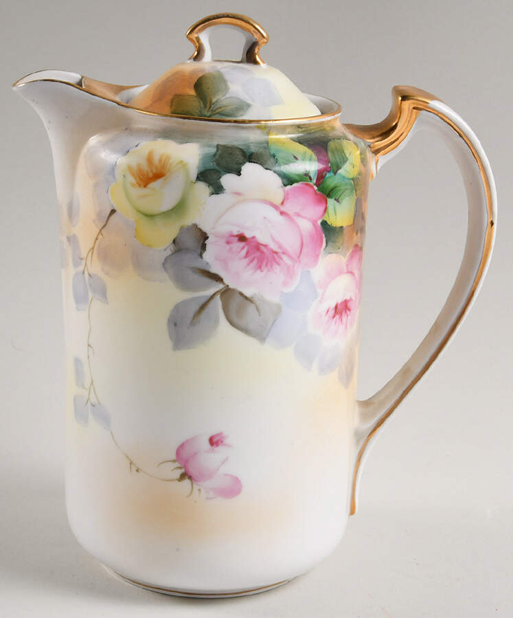 Mystery #82 Coffee Pot & Lid by Noritake-1