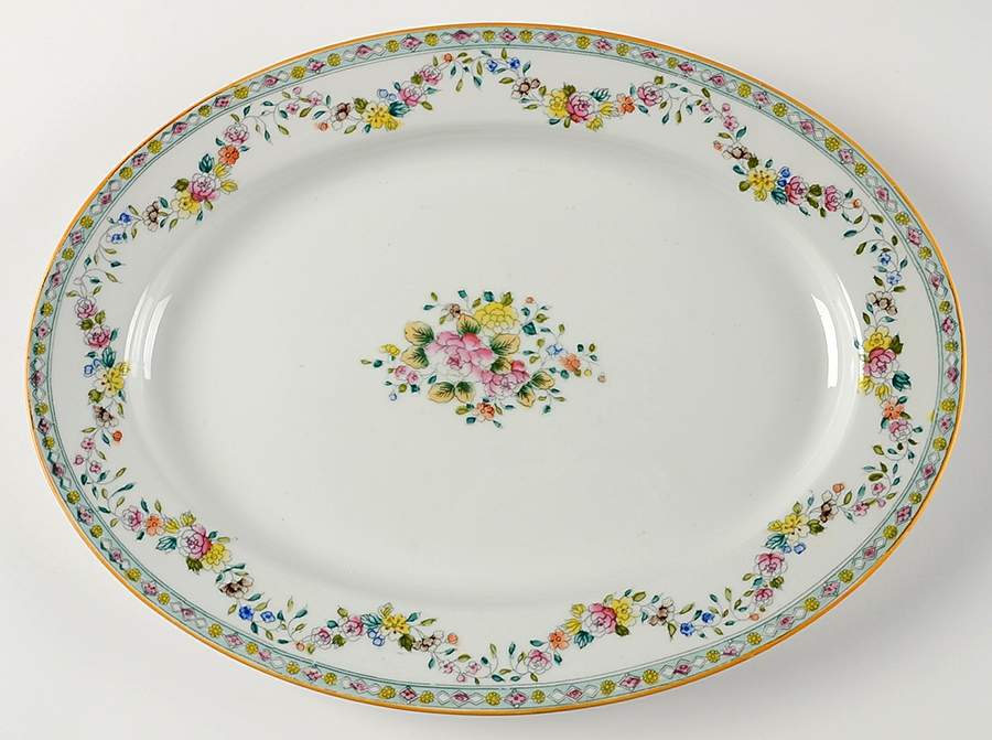 N996 14" Oval Serving Platter by Noritake-1