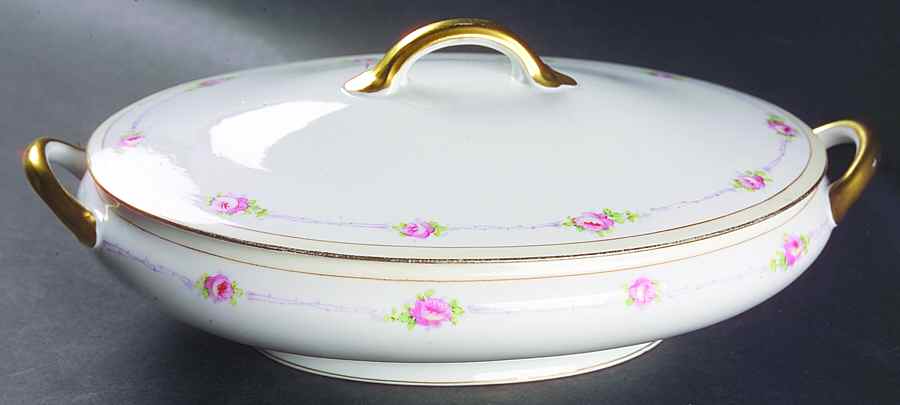Mystery #84 Oval Covered Vegetable by Noritake-1