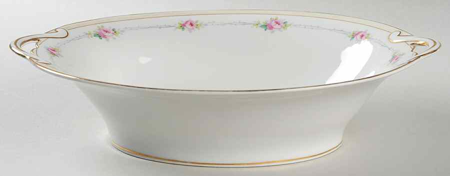Mystery #84 10" Oval Vegetable Bowl by Noritake-1
