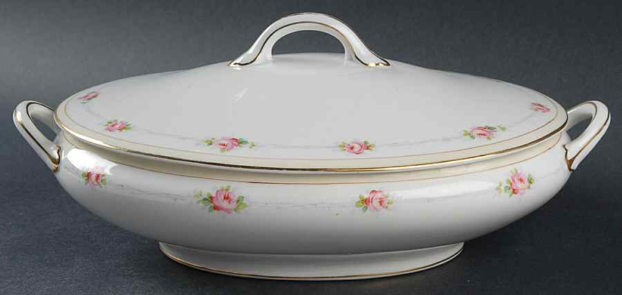 Mystery #84 Oval Covered Vegetable by Noritake-1
