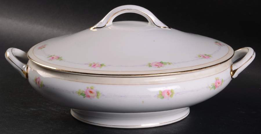 Mystery #84 Sugar Bowl & Lid by Noritake-1