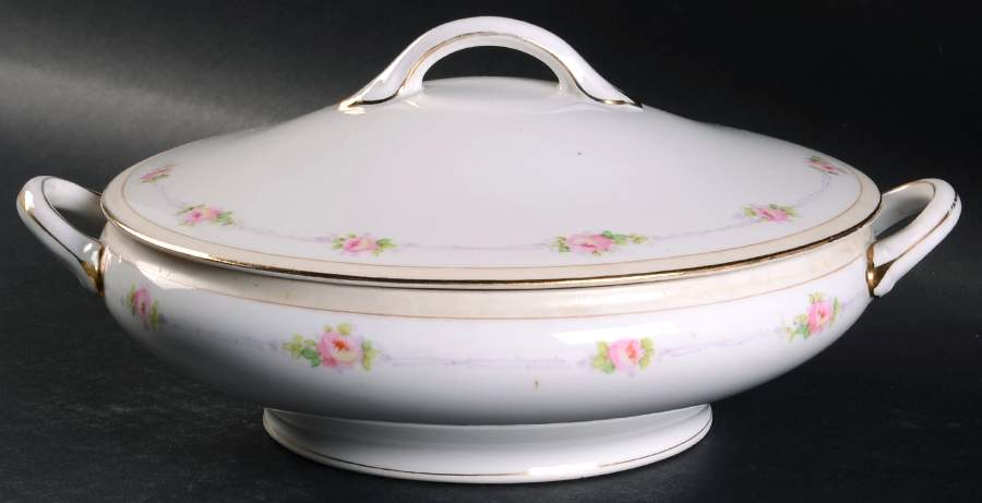Mystery #84 Round Covered Vegetable by Noritake-1
